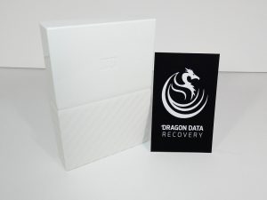 WD My Passport 4TB in white (WDBYFT0040BWT) — data recovery at our Wirral lab