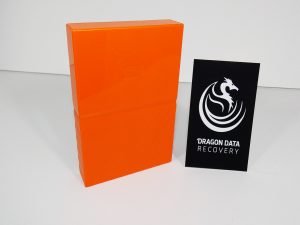 WD My Passport 4TB in orange (WDBYFT0040BOR) — data recovery at our Wirral lab