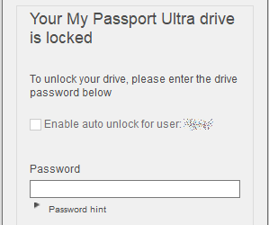 Locked WD Passport Recovery